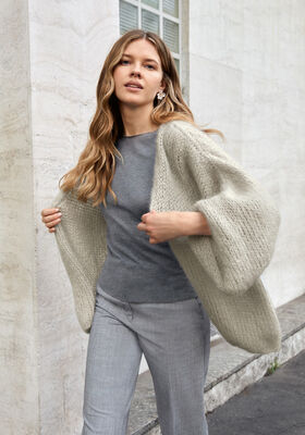 CARDIGAN Mohair di Gio von Lana Grossa