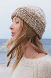 Lana Grossa MÜTZE MIT OHRENKLAPPEN Natural Alpaca Classico