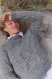 Lana Grossa TOP-DOWN RAGLAN Natural Alpaca Classico
