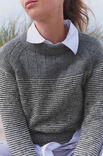 Lana Grossa TOP-DOWN RAGLAN Natural Alpaca Classico