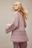 Lana Grossa PULLOVER Natural Alpaca Pelo