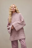 Lana Grossa PULLOVER Natural Alpaca Pelo