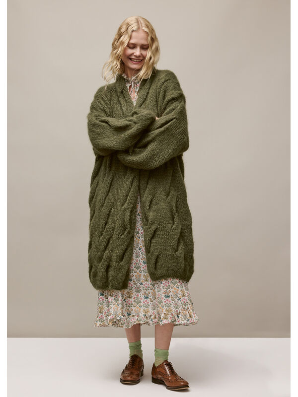 Lana Grossa OVERSIZED-CARDIGAN Mohair di Gio