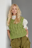 Lana Grossa ZOPFPULLUNDER Natural Alpaca Pelo & Natural Superkid Tweed