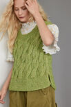 Lana Grossa ZOPFPULLUNDER Natural Alpaca Pelo & Natural Superkid Tweed