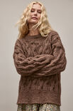 Lana Grossa PULLOVER Natural Alpaca Pelo & Natural Superkid Tweed