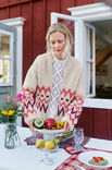 Lana Grossa CARDIGAN MIT JACQUARDMUSTER Orsettini & Natural Alpaca Pelo