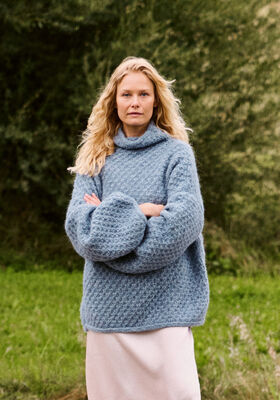 PULLOVER IM STERNMUSTER Alpaca Air II von Lana Grossa