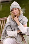 Lana Grossa ASYMMETRISCHES DREIECKSTUCH IM PATENTMUSTER Pelo Cashmere