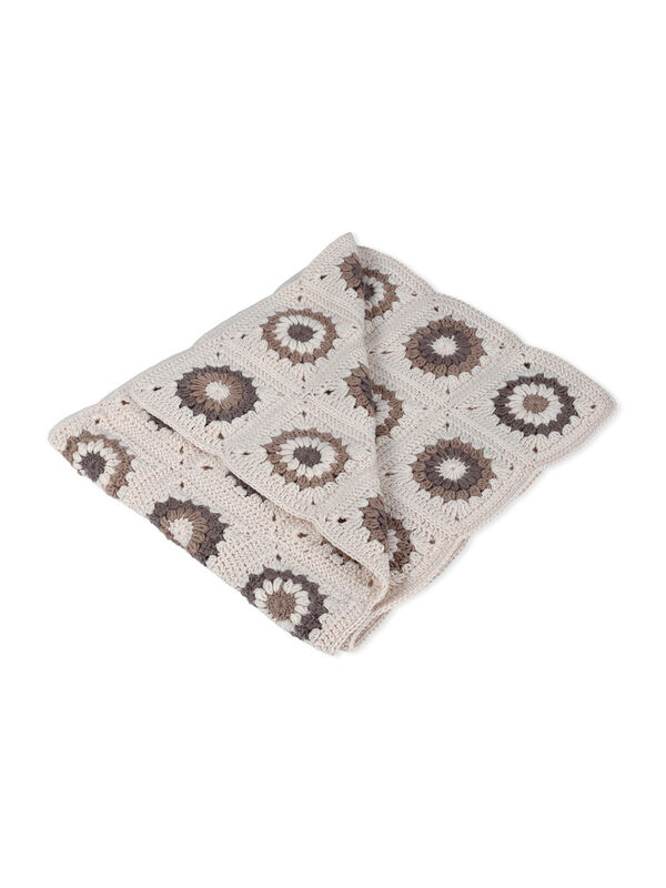 Lana Grossa BETTLÄUFER AUS QUADRATISCHEN MOTIVEN Cool Wool