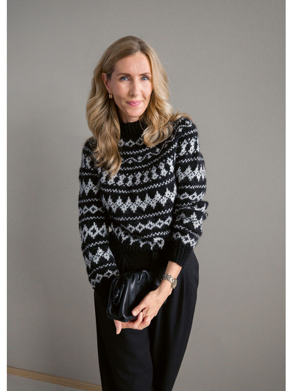 Lana Grossa NORDIC-PULLOVER Brigitte No. 2