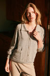 Lana Grossa RAGLAN-CARDIGAN MIT AUFGESETZTEN TASCHEN Cara