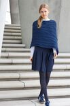 Lana Grossa PONCHO MIT MARITIMEN ZÖPFEN Superbingo