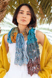 Lana Grossa SCHAL MIT DRACHENMUSTER Twisted Summer Shades