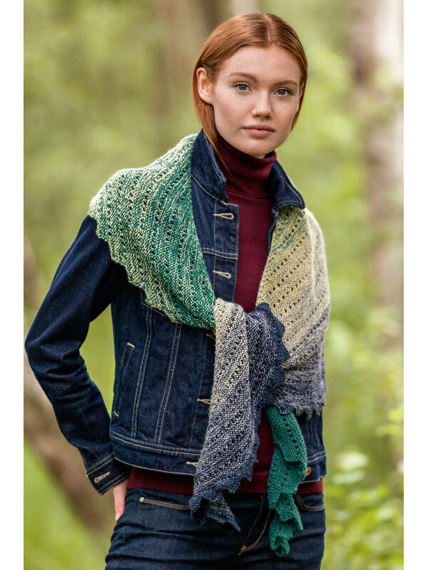 Lana Grossa DRACHENSCHAL Shades of Alpaca Silk