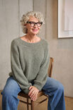 Lana Grossa CLASSY RAGLAN SWEATER Cool Wool & Silkhair