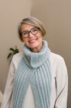 Lana Grossa OFFENER LOOP-SCHAL IM RIPPENMUSTER Alta Moda Cashmere 16