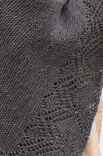 Lana Grossa DREIECKSTUCH MIT AJOURBORTE Slow Wool Lino