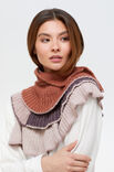 Lana Grossa SCHAL Lace Seta Mulberry