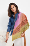 Lana Grossa HALBRUNDES TUCH Cool Wool Lace Hand-dyed