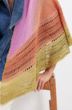 Lana Grossa HALBRUNDES TUCH Cool Wool Lace Hand-dyed