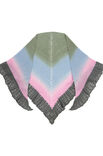 Lana Grossa DREIECKSTUCH Cool Wool Lace Hand-dyed & Cool Wool Lace