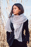 Lana Grossa HALBRUNDES TUCH Silkhair Haze Mélange