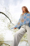 Lana Grossa PONCHO Silkhair Print