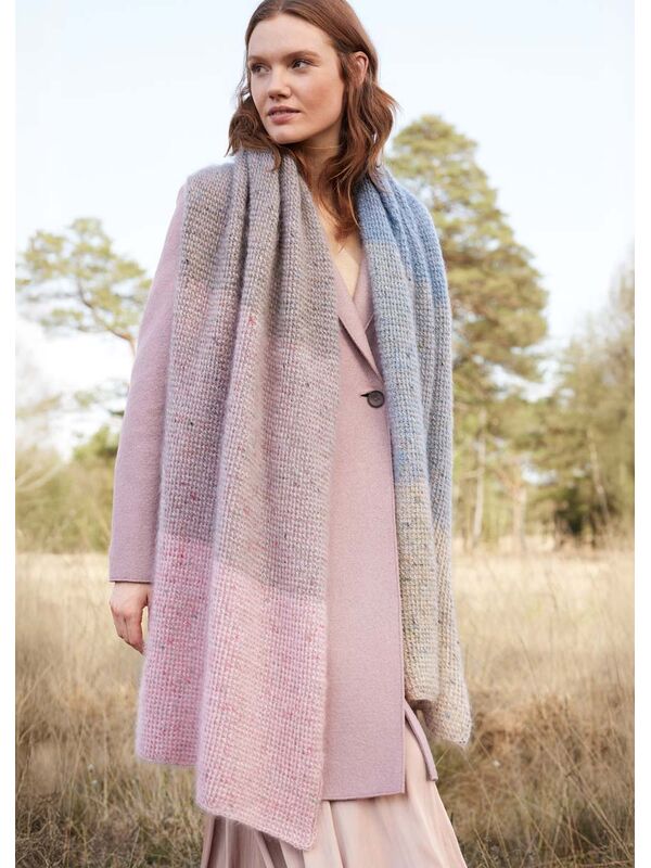 Lana Grossa SCHAL Natural Superkid Tweed