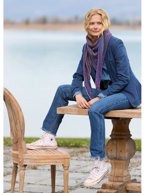 Lana Grossa DREIECKSTUCH Colorissimo & Ecopuno