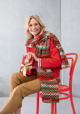 HÄKELSTOLA Gomitolo (Christmas Edition Lurex) von Lana Grossa