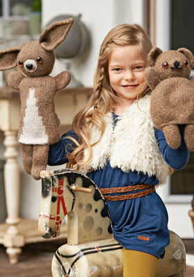 HANDPUPPE HASE Feltro von Lana Grossa