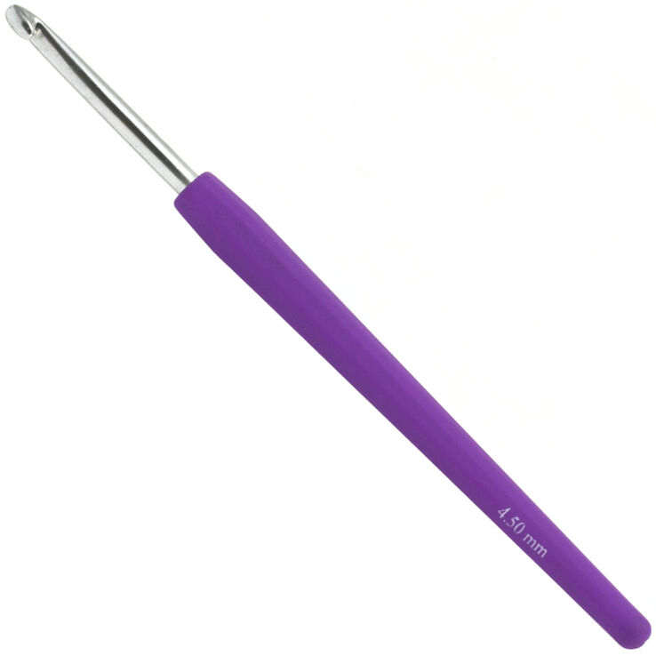 Wollhäkelnadel Design Color (mit Softgriff) St. 4,5 - von Lana Grossa