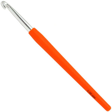Lana Grossa Wollhäkelnadel Design Color (mit Softgriff) St. 6,0