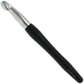 Wollhäkelnadel mit Soft-Griff (Aluminium) St. 12,0 von Lana Grossa