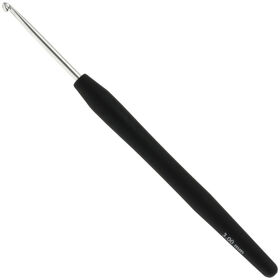 Wollhäkelnadel mit Soft-Griff (Aluminium) St. 3,0 von Lana Grossa