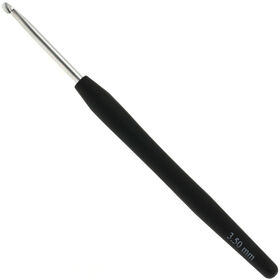 Wollhäkelnadel mit Soft-Griff (Aluminium) St. 3,5 von Lana Grossa