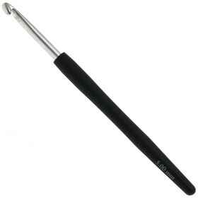 Wollhäkelnadel mit Soft-Griff (Aluminium) St. 5,0 von Lana Grossa