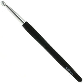 Wollhäkelnadel mit Soft-Griff (Aluminium) St. 6,0 von Lana Grossa