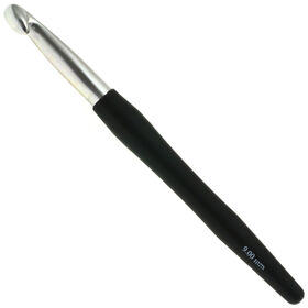 Wollhäkelnadel mit Soft-Griff (Aluminium) St. 9,0 von Lana Grossa