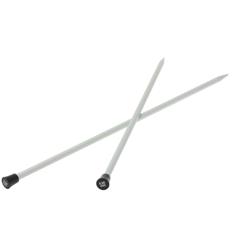 Jackenstricknadel Aluminium Hohlrohr St. 8,0 - von Lana Grossa