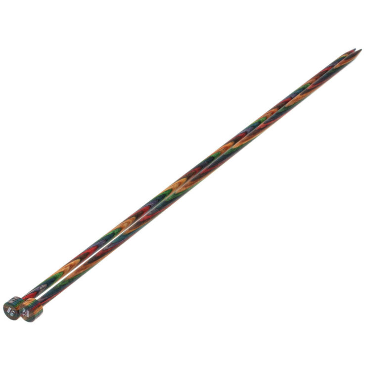 Jackenstricknadel Design-Holz Color St. 5,5/35cm - von Lana Grossa