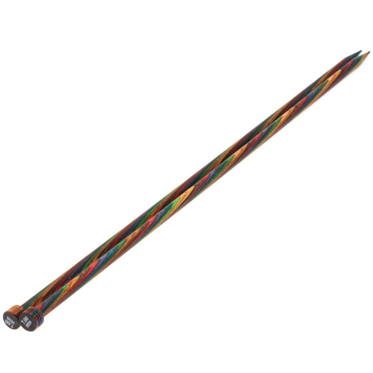 Jackenstricknadel Design-Holz Color St. 7,0/35cm - von Lana Grossa
