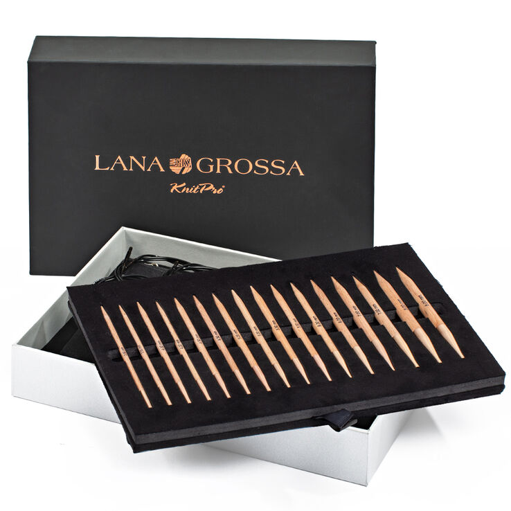 NADEL-SET Buche Tanja Steinbach - von Lana Grossa