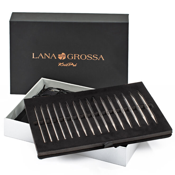 NADEL-SET Edelstahl - von Lana Grossa