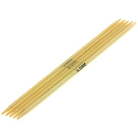 Strumpfstricknadel Bambus St. 3,5/15cm von Lana Grossa