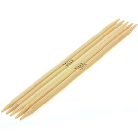 Strumpfstricknadel Bambus St. 6,5/20cm von Lana Grossa
