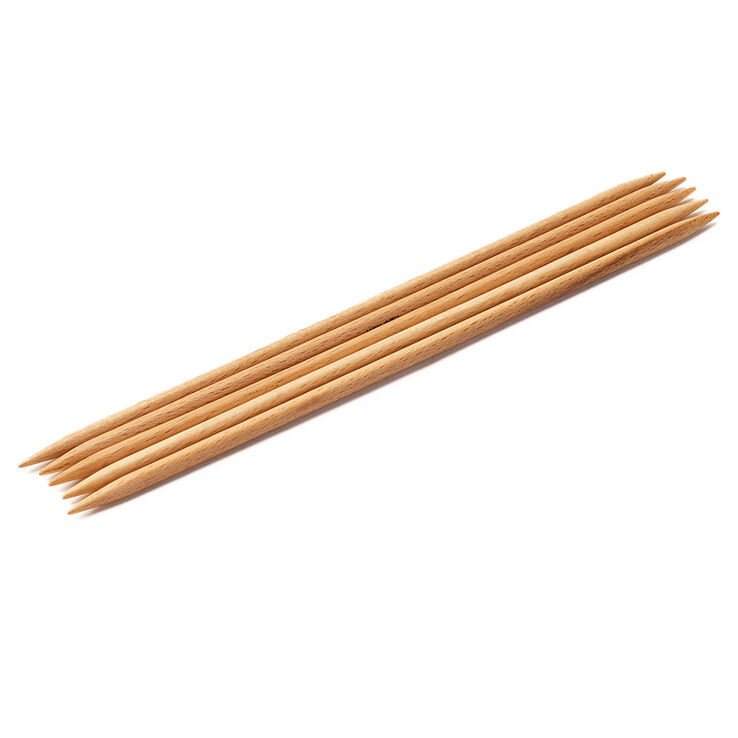 Strumpfstricknadel Buche (Tanja Steinbach Edition) St. 4,5/20cm - von Lana Grossa