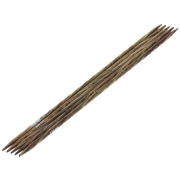 Strumpfstricknadel Design-Holz Signal St. 3,5/20cm - von Lana Grossa