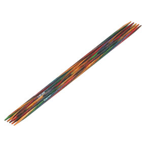 Strumpfstricknadel Design-Holz Multicolor St. 2,5/15cm von Lana Grossa